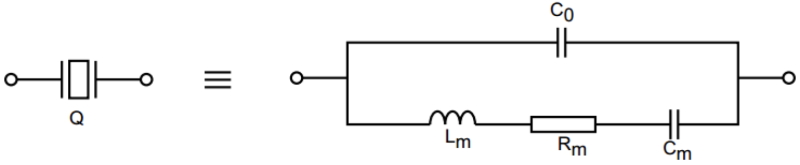 晶振的等效电路图